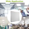 48W 2Ã—2FT LED Panel Light 3200LM 7500K Ceiling Lighting 150W Equivalent LED Troffer Recessed Edge-Lit