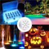 4x Waterproof Underwater Led Lights w/Remote for Swimming Pool Fountain Hot tube
