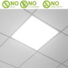 48W 2Ã—2FT LED Panel Light 3200LM 7500K Ceiling Lighting 150W Equivalent LED Troffer Recessed Edge-Lit