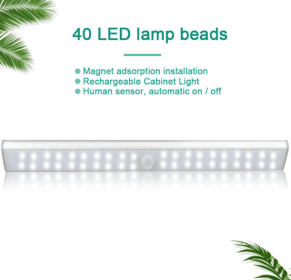 24/40/60LED motion sensor led light(Rechargable) (Model: 40beads)