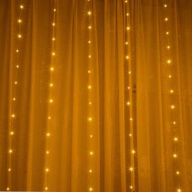 Holiday Lights Christmas Lights Room Decoration Romantic Star Lights (Color: Warm White)