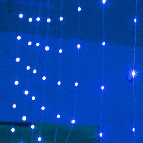 Holiday Lights Christmas Lights Room Decoration Romantic Star Lights (Color: Blue)