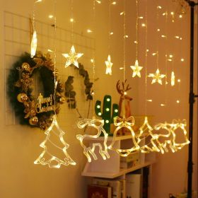 Christmas Curtain Shop Window Lights (Style: Christmas)