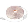 9.84ft/3m LED Strip Light 110V IP65 Waterproof 2500LM Dimmable Rope Light SMD 5050 6000K Cold White Warm