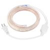 3.28ft/1m LED Strip Light 110V IP65 Waterproof 2500LM Dimmable Rope Light SMD 5050 6000K Cold White Warm