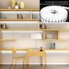 6.56ft/2m LED Strip Light 110V IP65 Waterproof 2500LM Dimmable Rope Light SMD 5050 6000K Cold White Warm